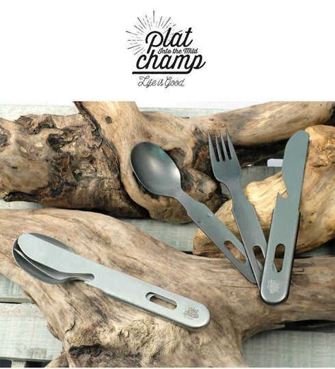 日本品牌 Platchamp 復古餐具三件組 Vintage Cutlery Set